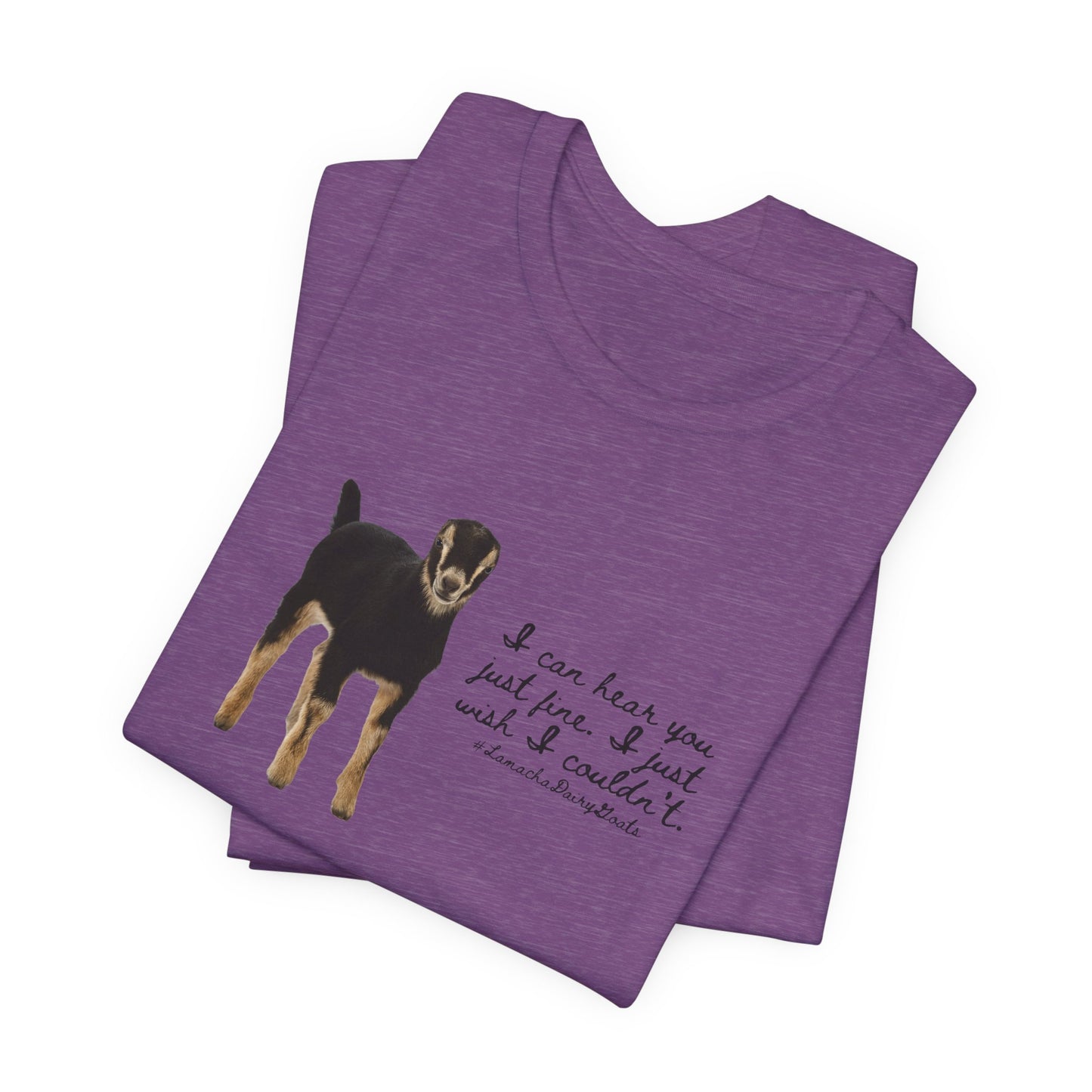 Unisex Jersey Tee - "Lamancha"