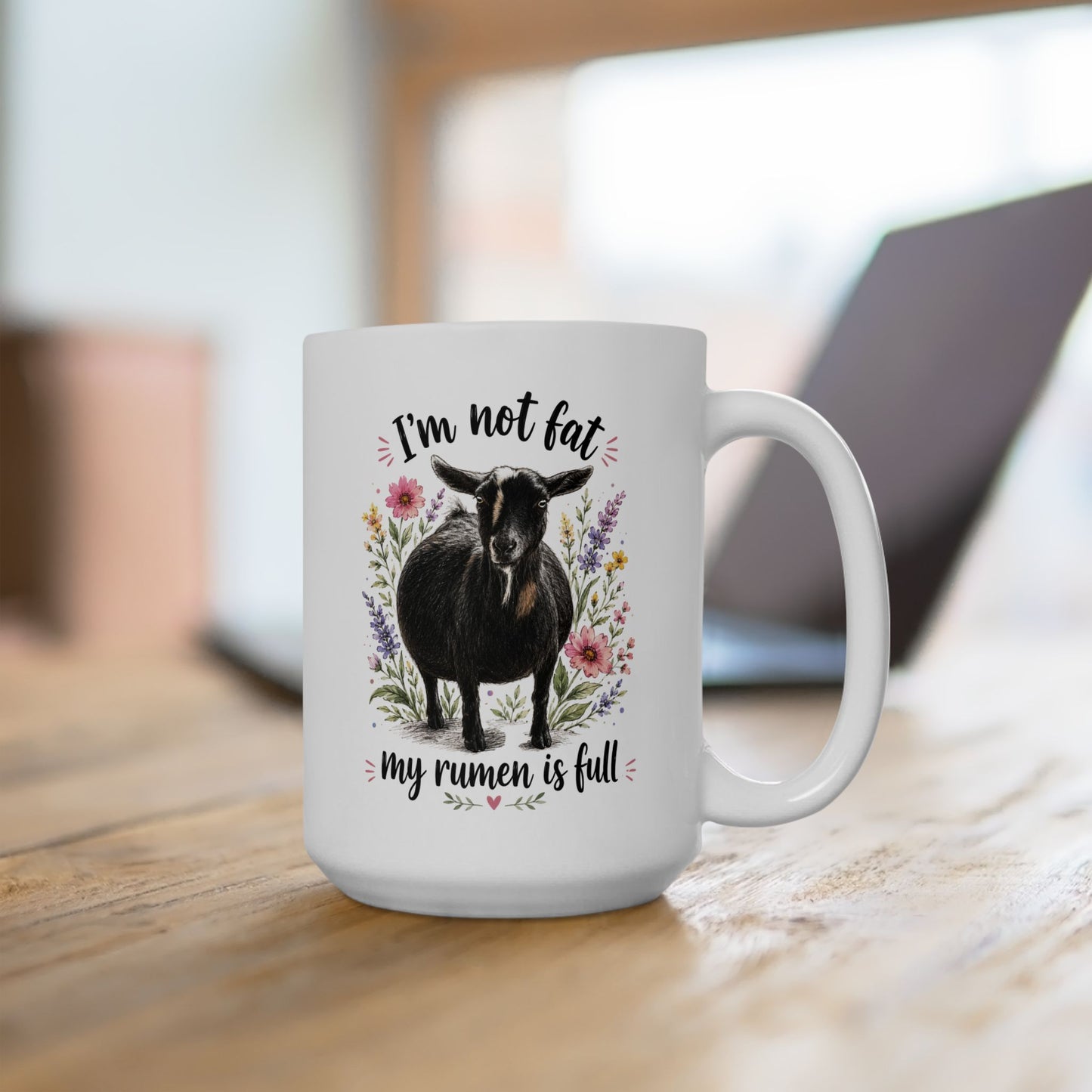 Ceramic Mug, (11oz, 15oz) - "It's just a food baby"