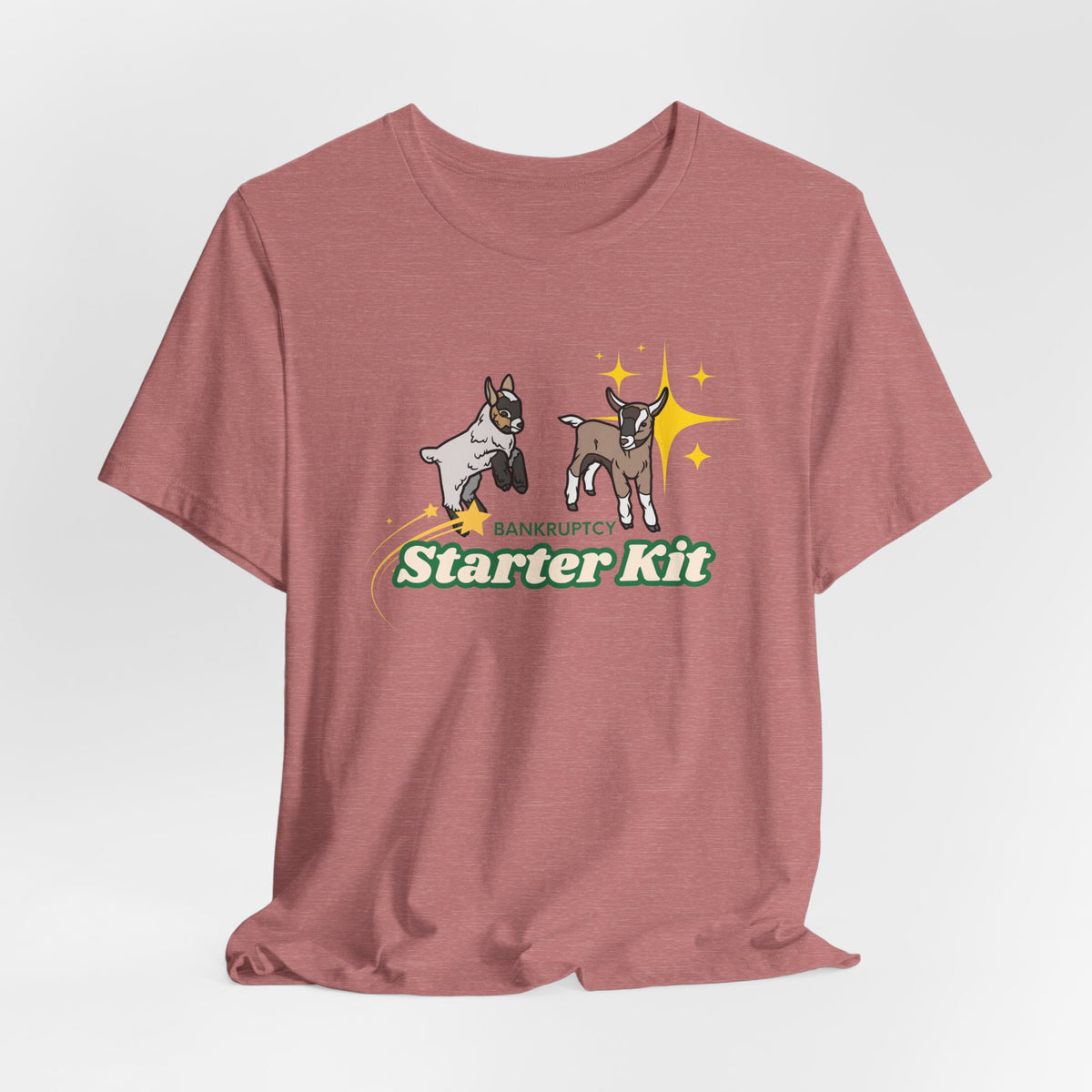 Unisex Jersey Tee - "Bankruptcy Starter Kit"