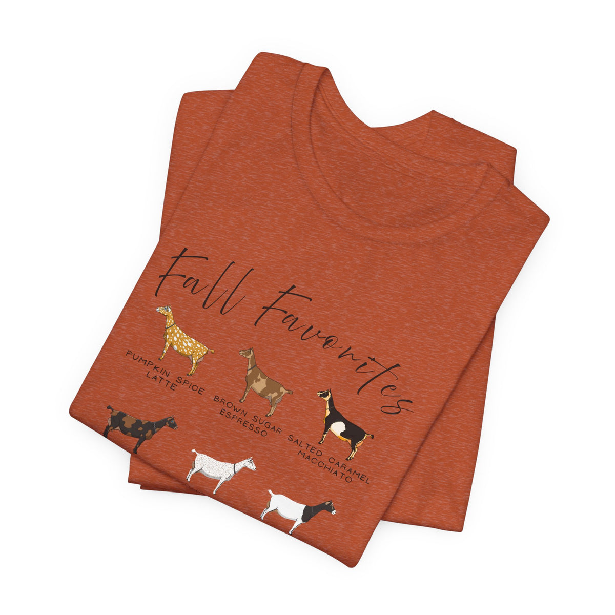 Unisex Jersey Short Sleeve Tee - "Fall Favorites'