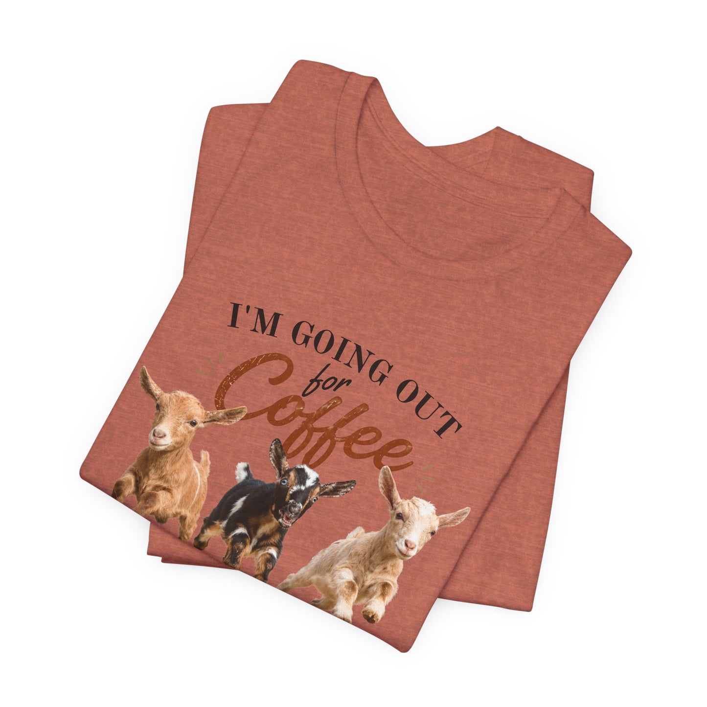 Unisex Jersey Short Sleeve Tee "Out for Coffee"