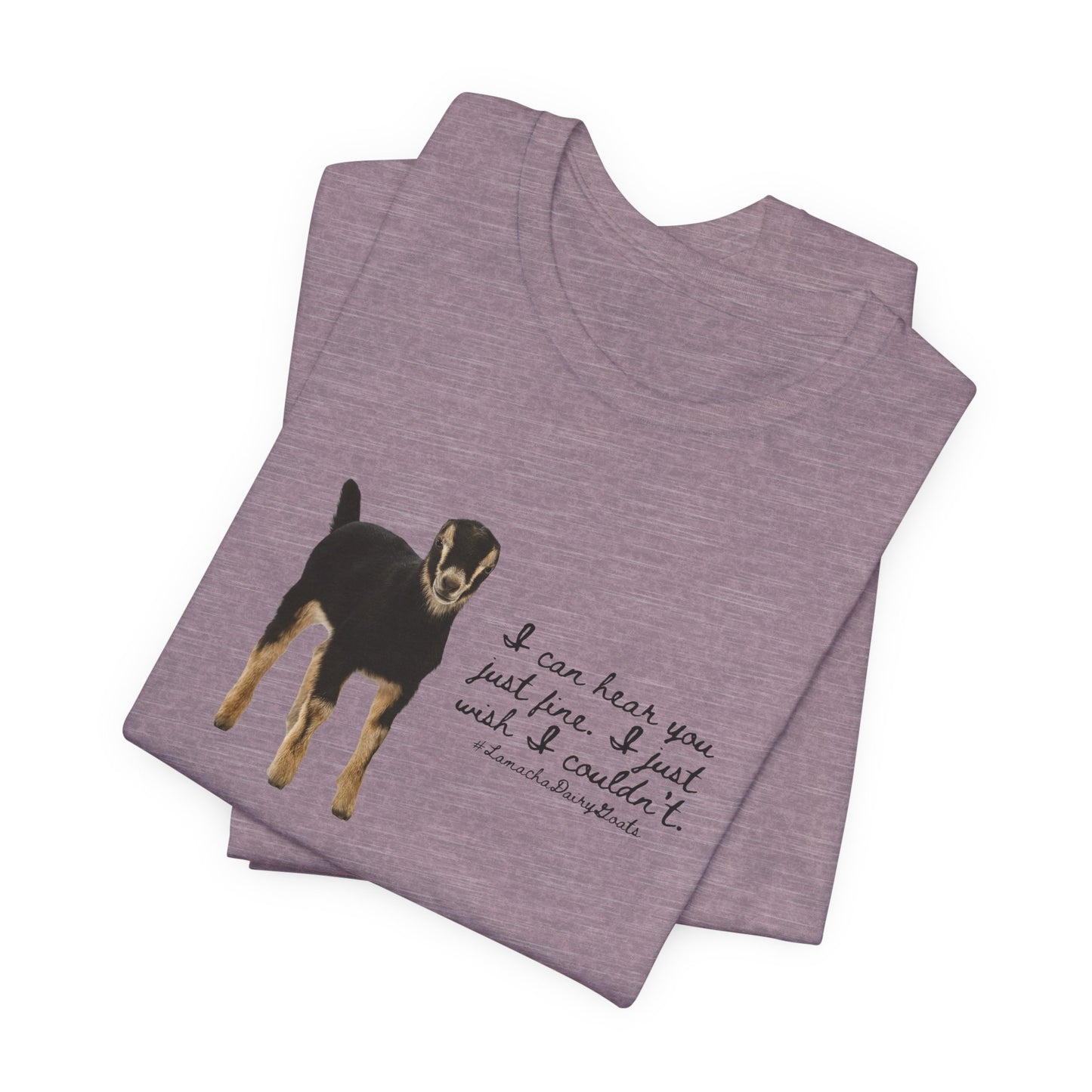 Unisex Jersey Tee - "Lamancha"