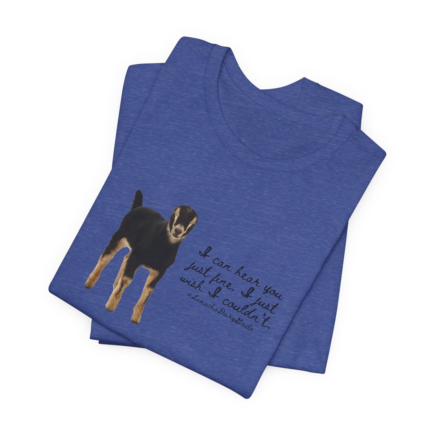 Unisex Jersey Tee - "Lamancha"