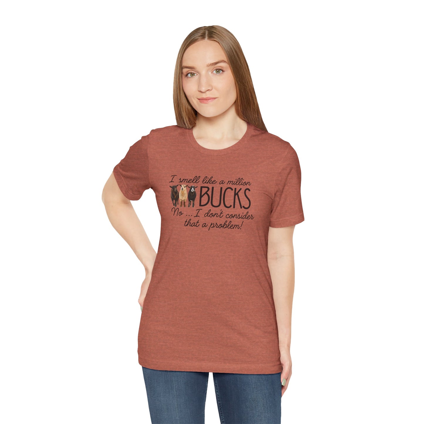 Unisex Jersey Short Sleeve Tee - "A million bucks"