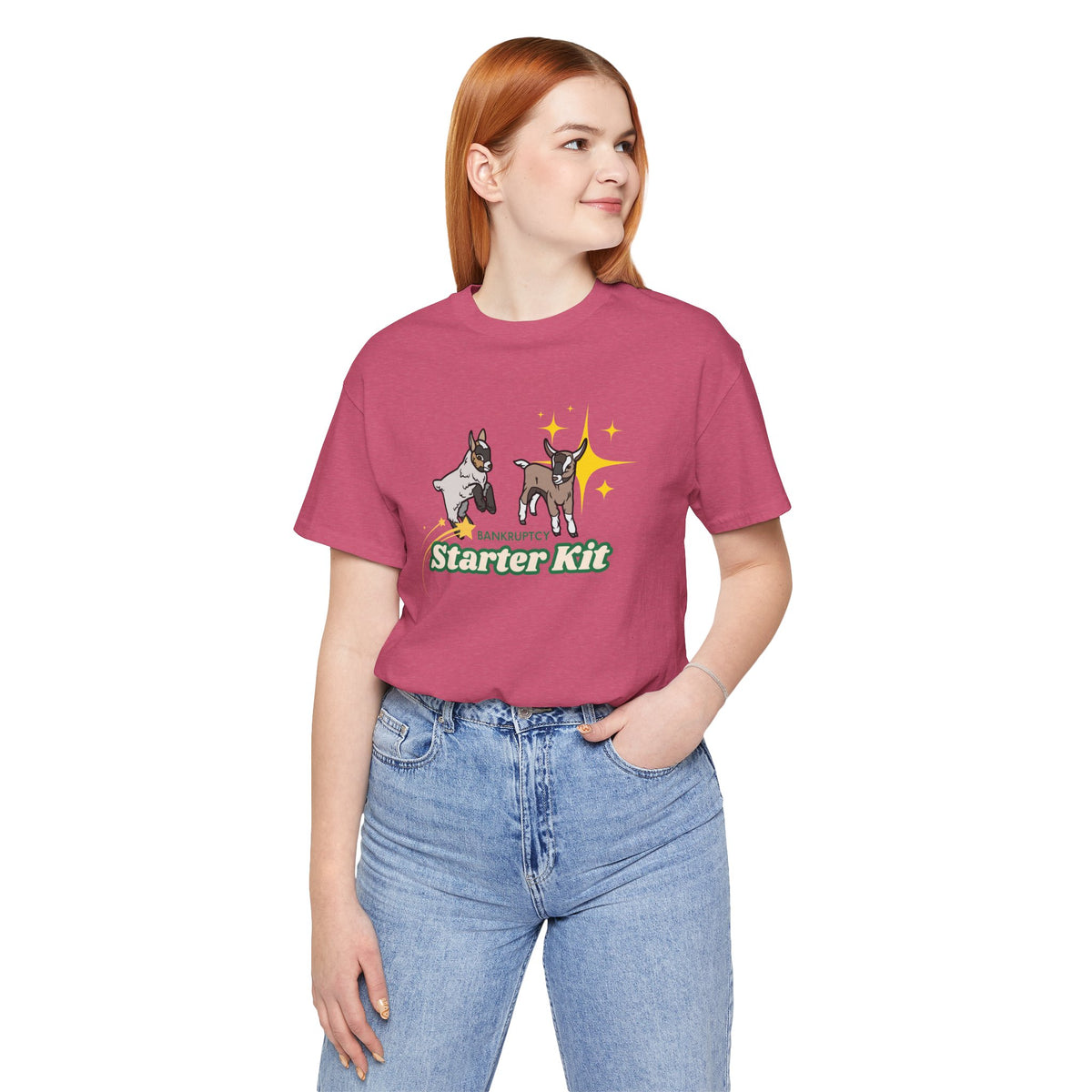 Unisex Jersey Tee - "Bankruptcy Starter Kit"