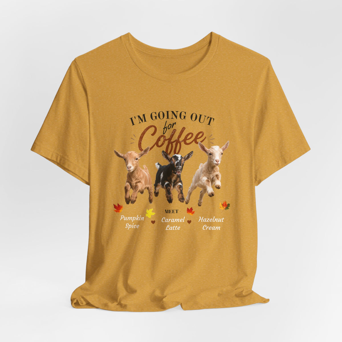Unisex Jersey Short Sleeve Tee "Out for Coffee"