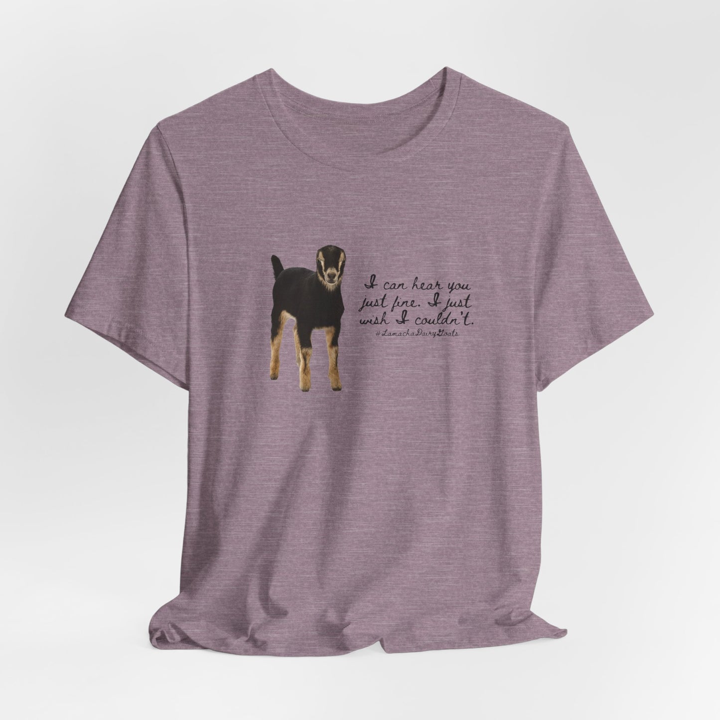 Unisex Jersey Tee - "Lamancha"