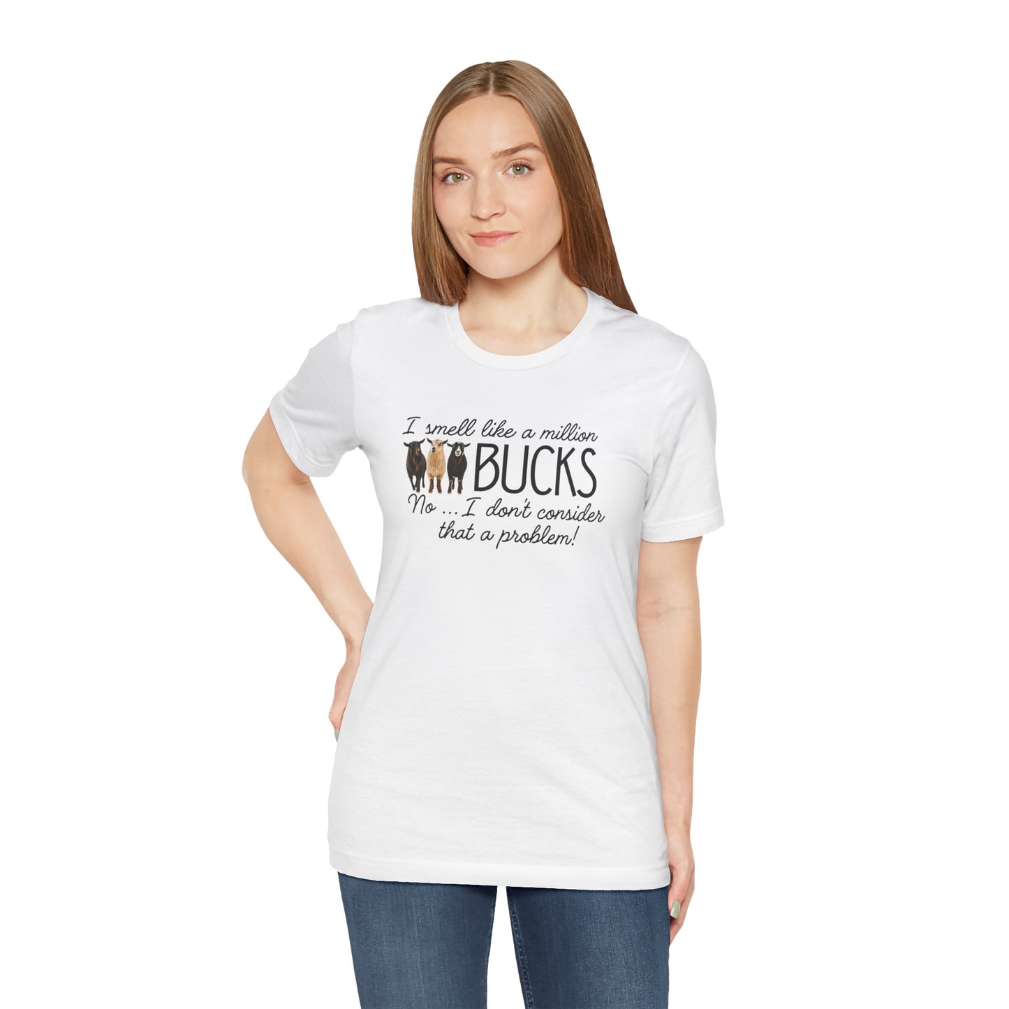 Unisex Jersey Short Sleeve Tee - "A million bucks"