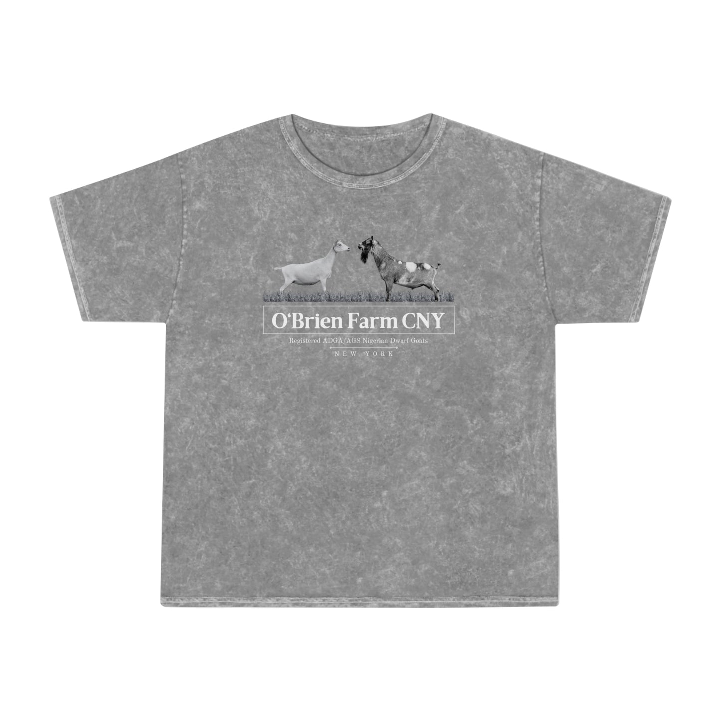 ** Unisex ** Mineral Wash T-Shirt "O'Brien Farm CNY"