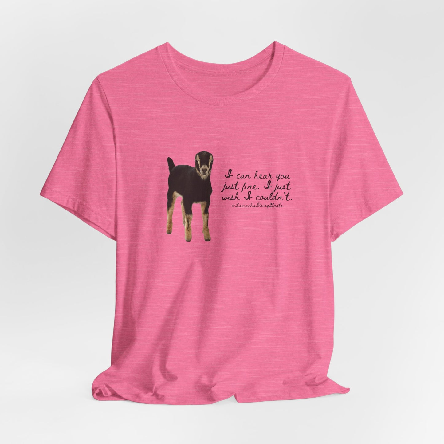 Unisex Jersey Tee - "Lamancha"