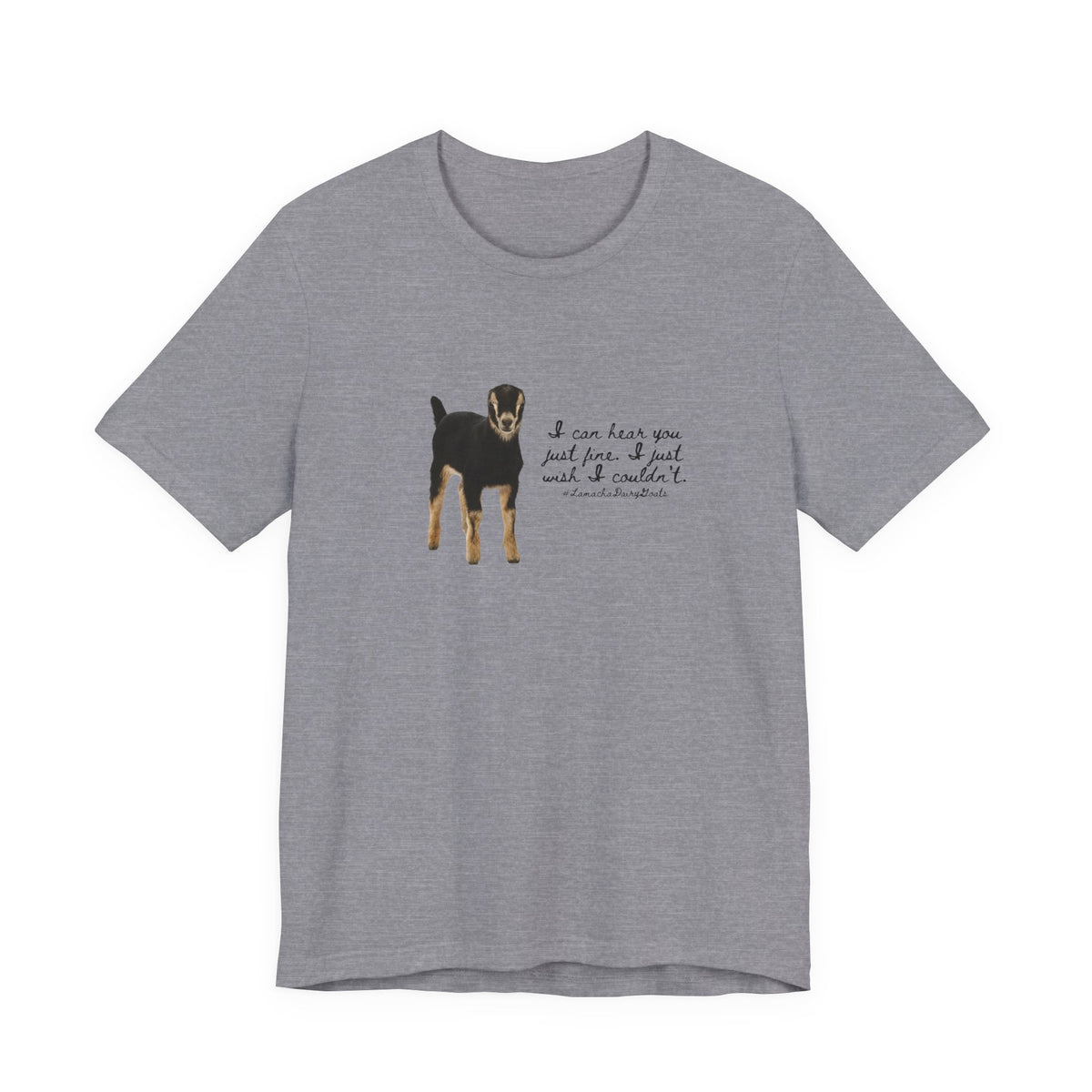 Unisex Jersey Tee - "Lamancha"