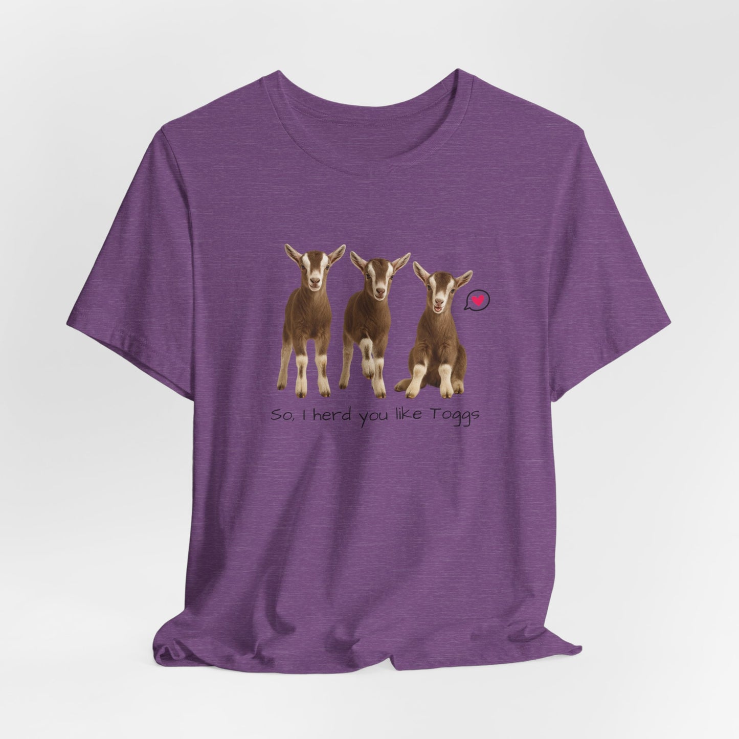 Unisex Jersey Tee - "Toggs"