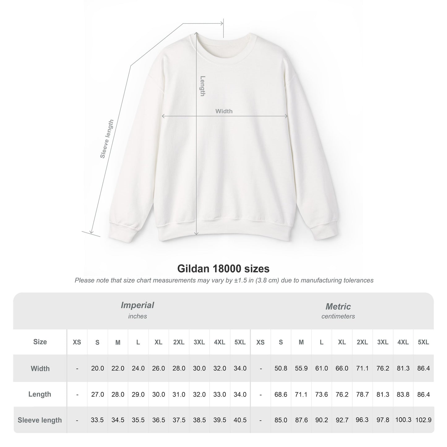 Unisex Heavy Blend™ Crewneck Sweatshirt - "Fall Favorites"