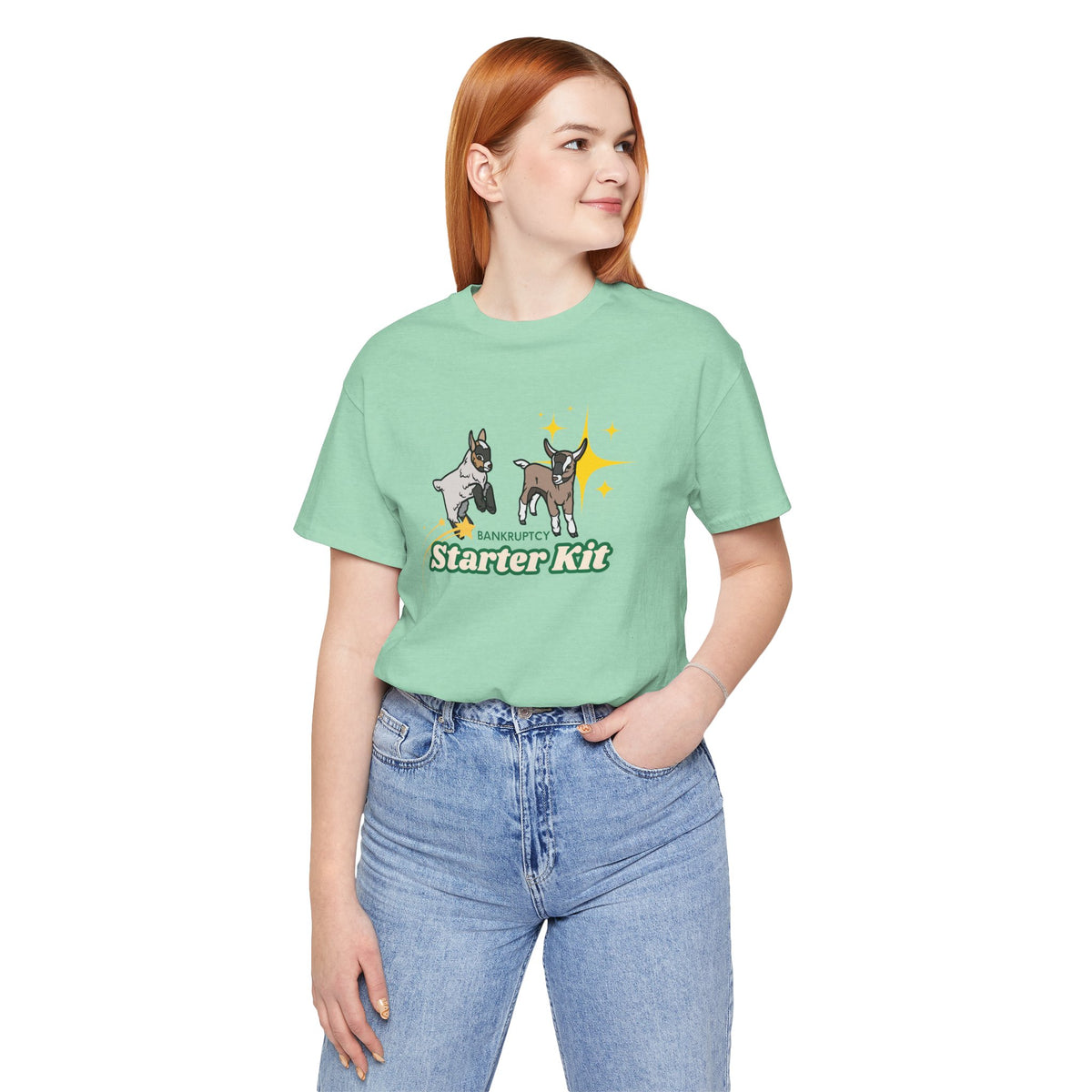 Unisex Jersey Tee - "Bankruptcy Starter Kit"