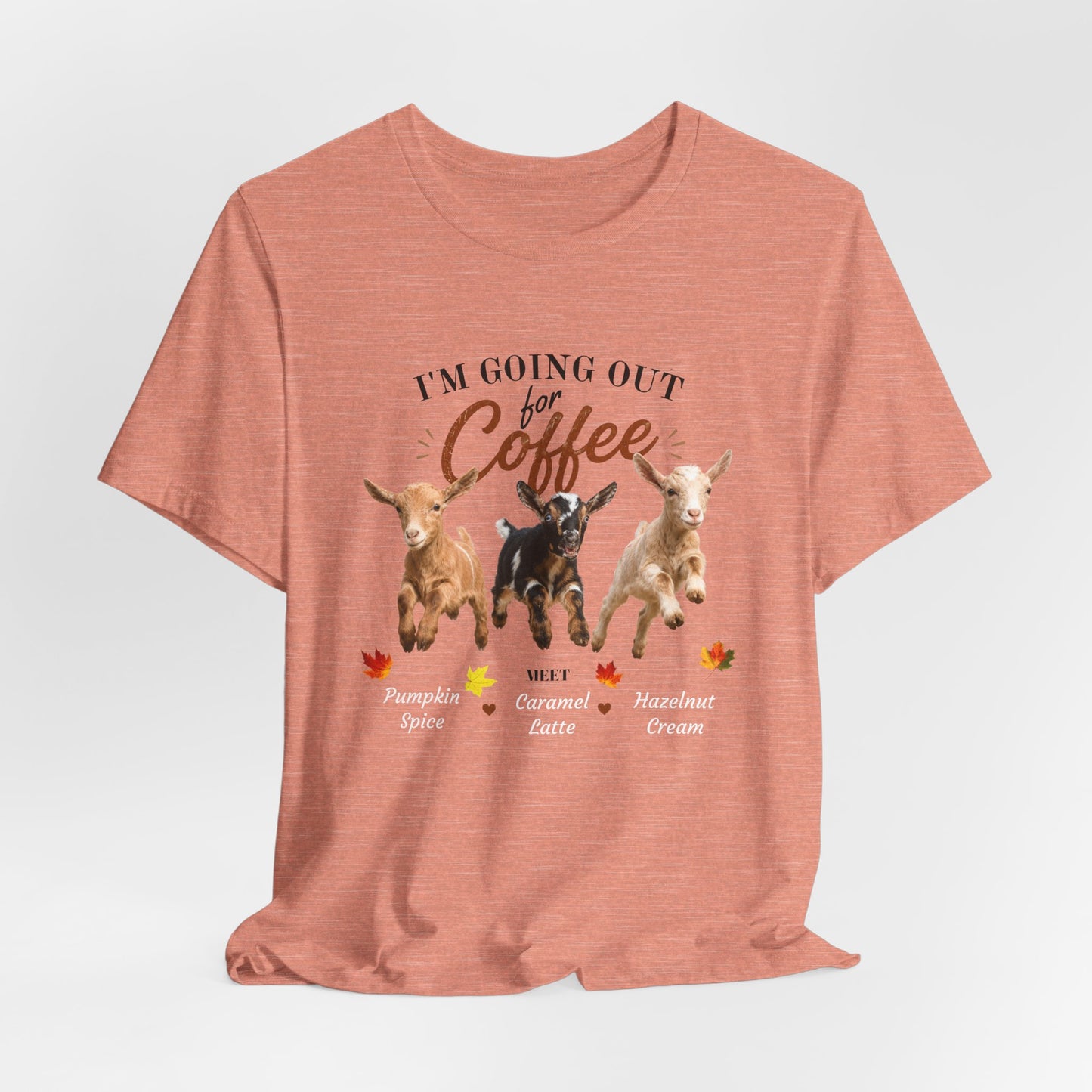 Unisex Jersey Short Sleeve Tee "Out for Coffee"