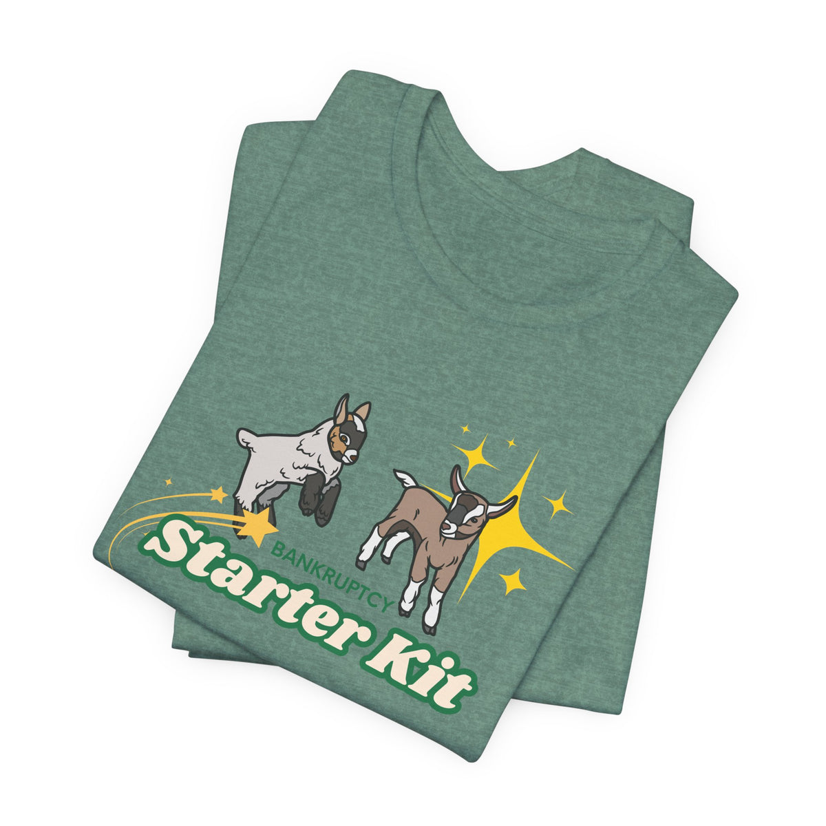Unisex Jersey Tee - "Bankruptcy Starter Kit"