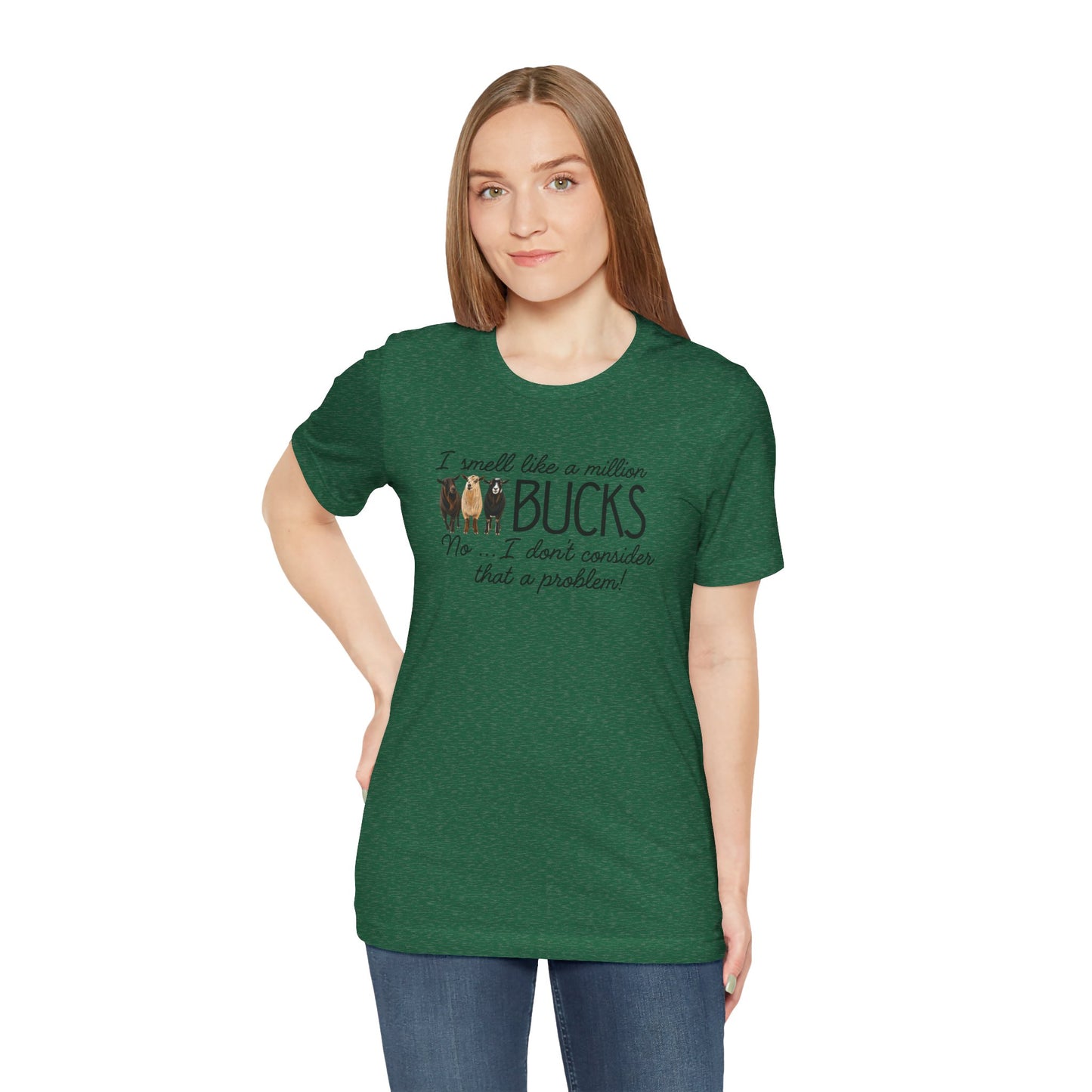 Unisex Jersey Short Sleeve Tee - "A million bucks"