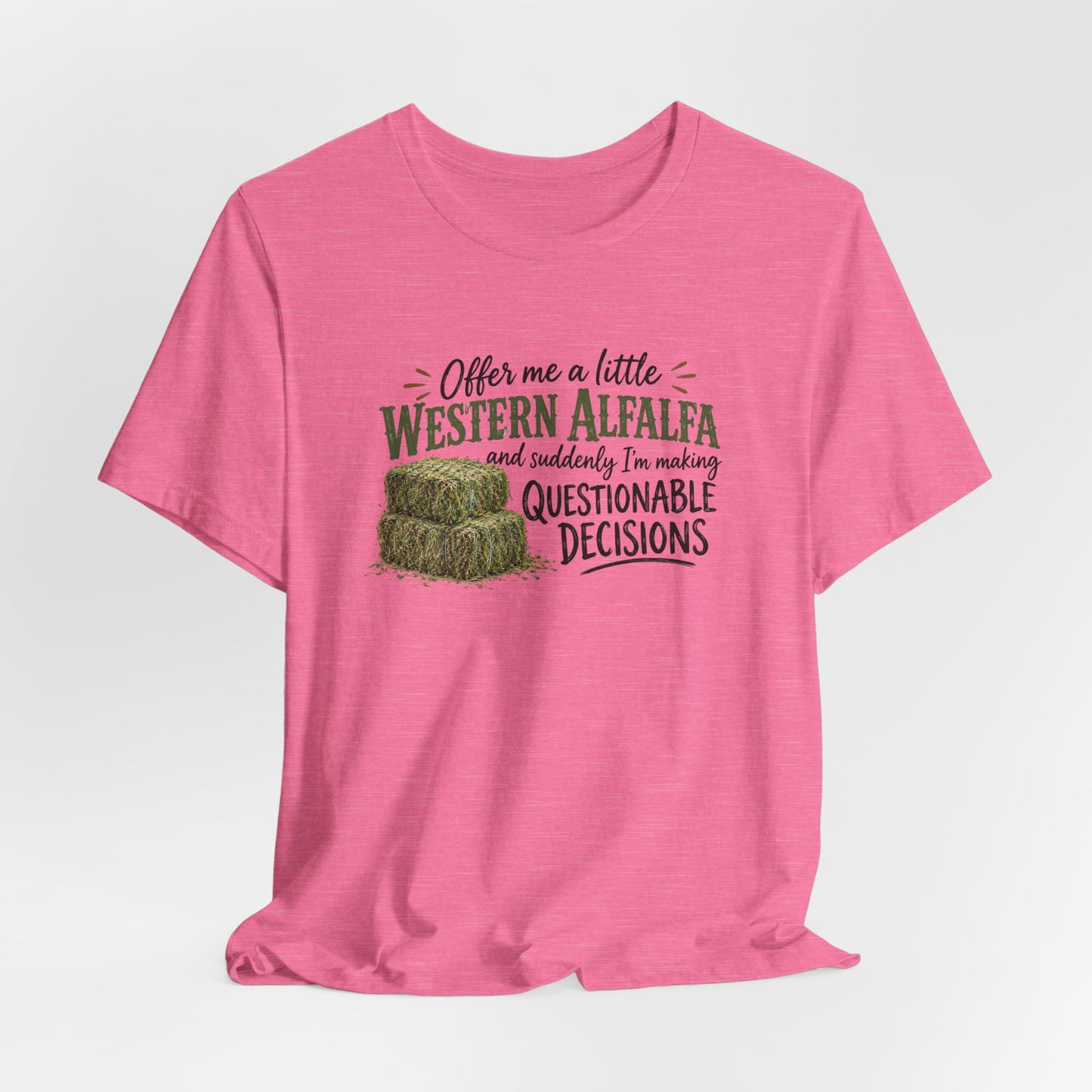 Unisex Jersey Short Sleeve Tee - "Western Alfalfa"