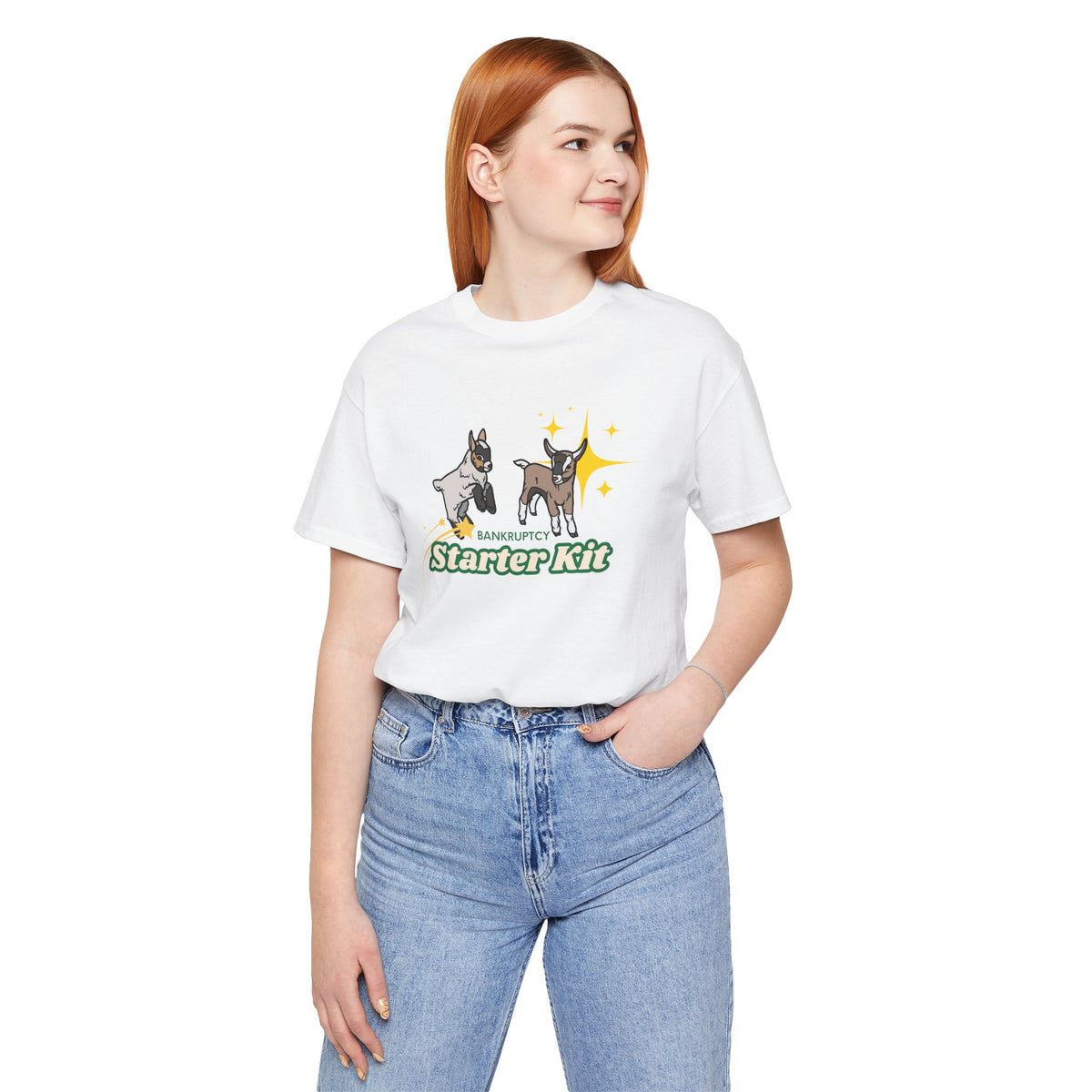 Unisex Jersey Tee - "Bankruptcy Starter Kit"