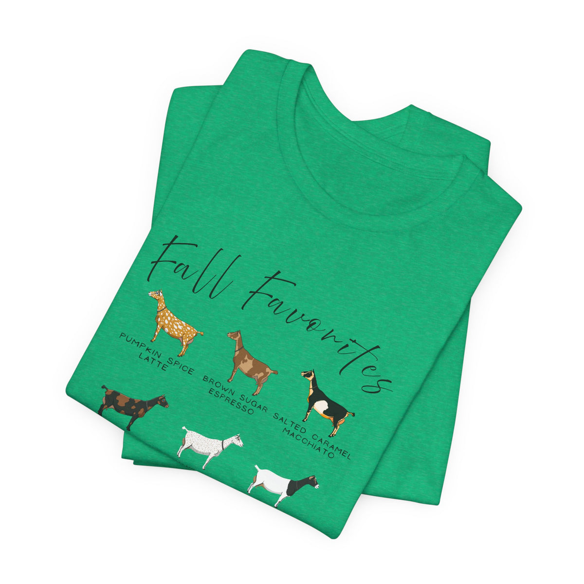 Unisex Jersey Short Sleeve Tee - "Fall Favorites'