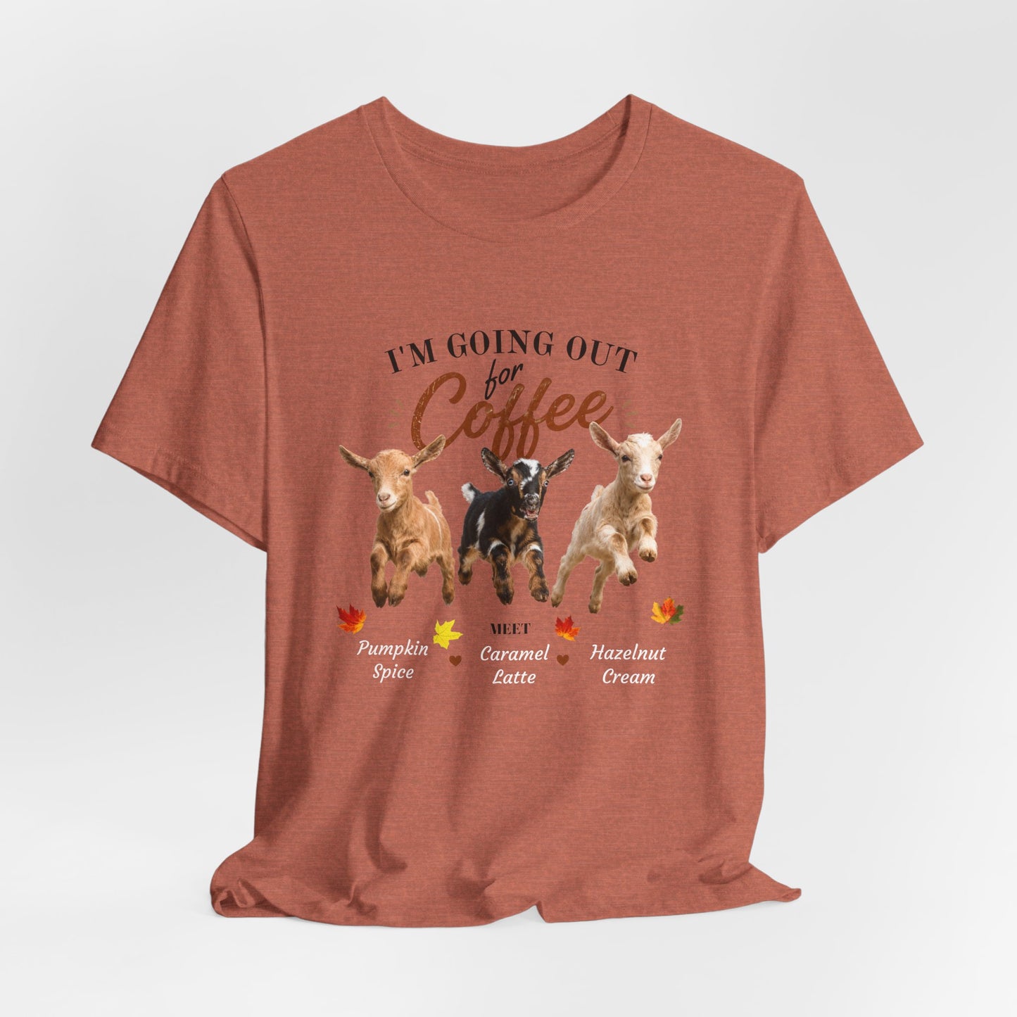 Unisex Jersey Short Sleeve Tee "Out for Coffee"