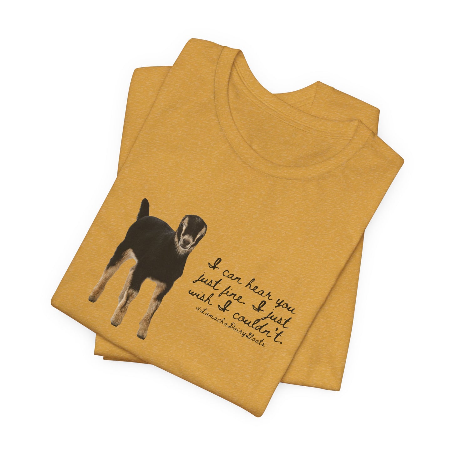 Unisex Jersey Tee - "Lamancha"