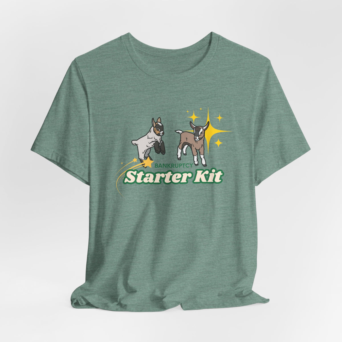 Unisex Jersey Tee - "Bankruptcy Starter Kit"