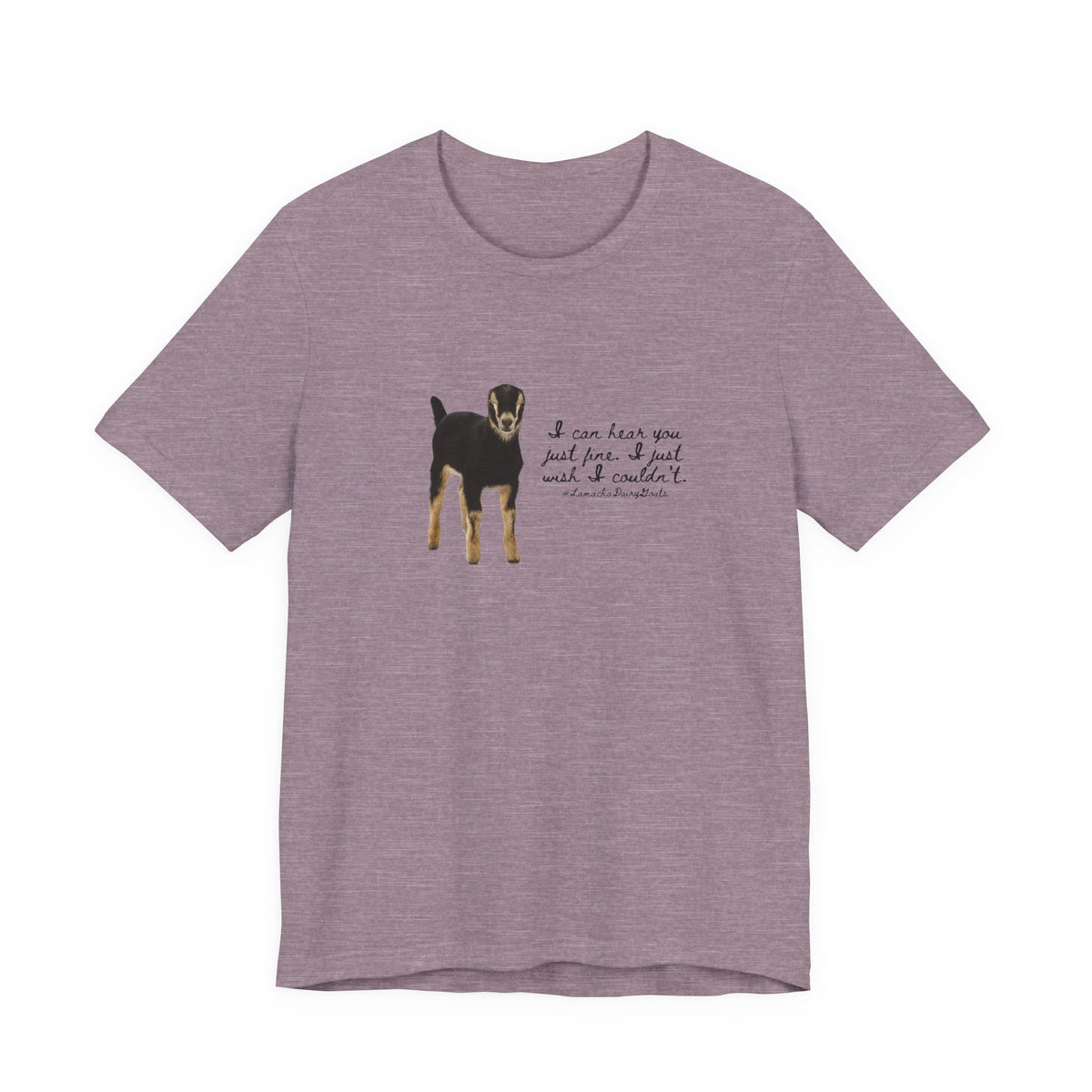 Unisex Jersey Tee - "Lamancha"
