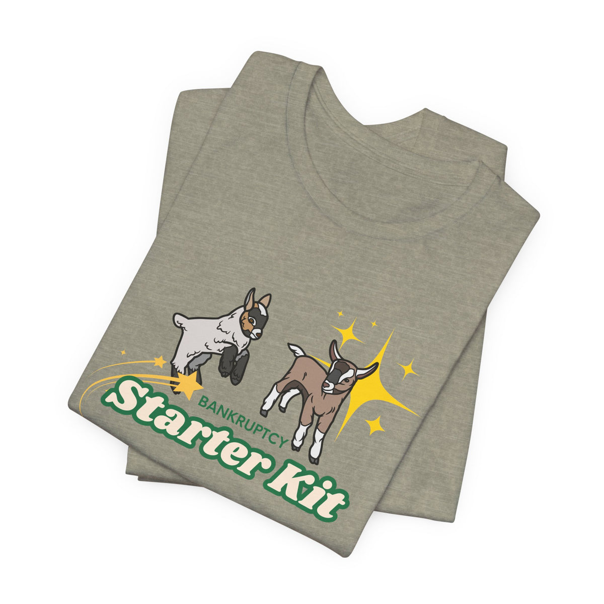 Unisex Jersey Tee - "Bankruptcy Starter Kit"