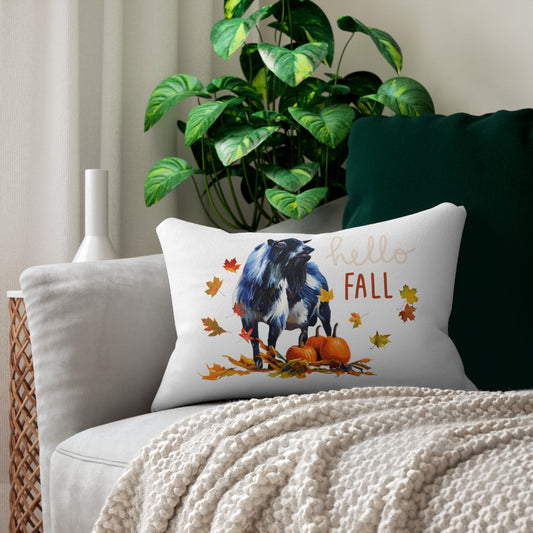 Lumbar Pillow - "Hello Fall"