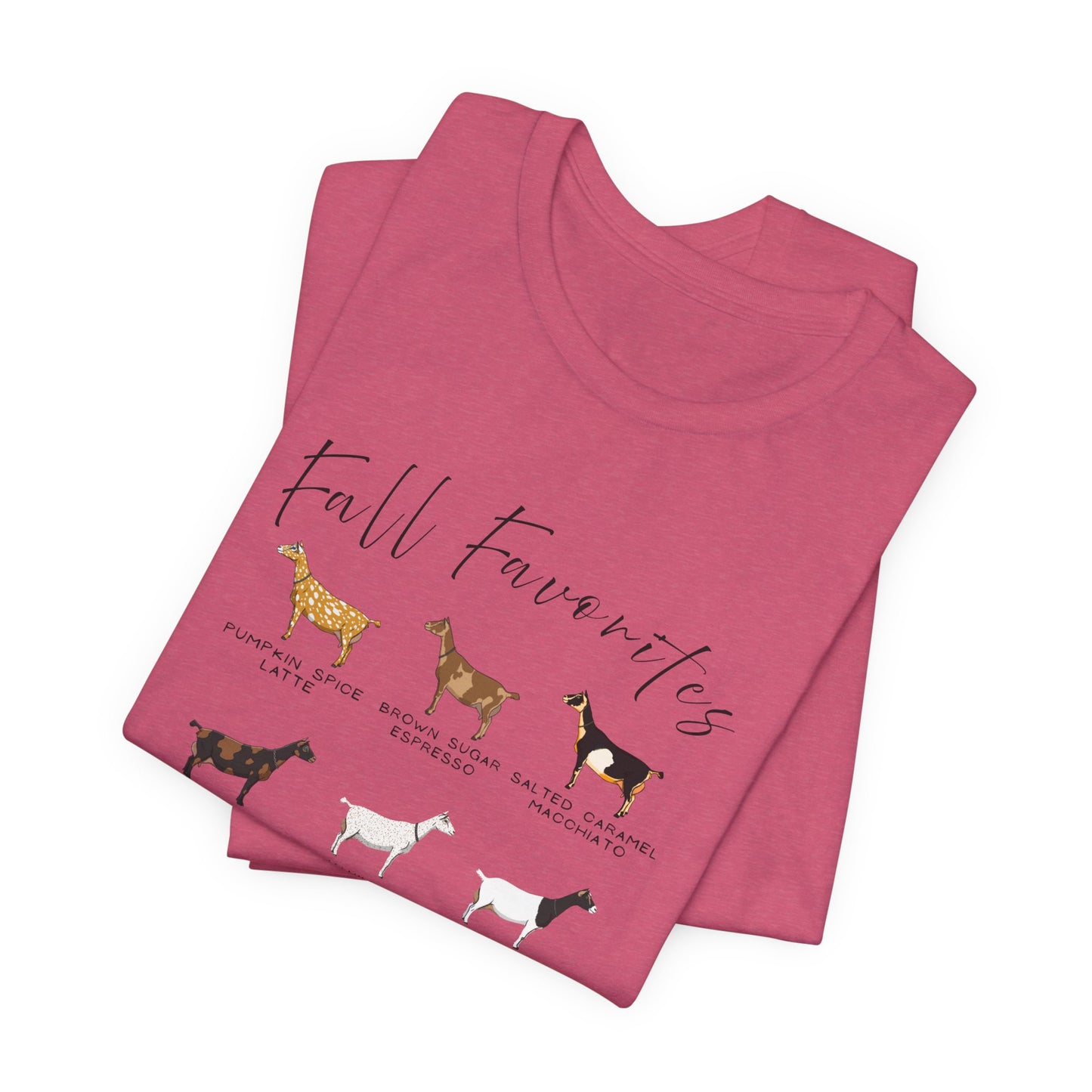 Unisex Jersey Short Sleeve Tee - "Fall Favorites'