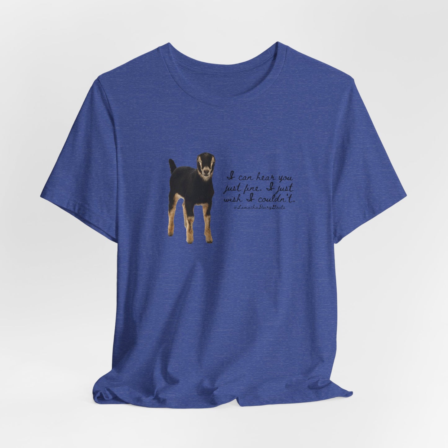 Unisex Jersey Tee - "Lamancha"