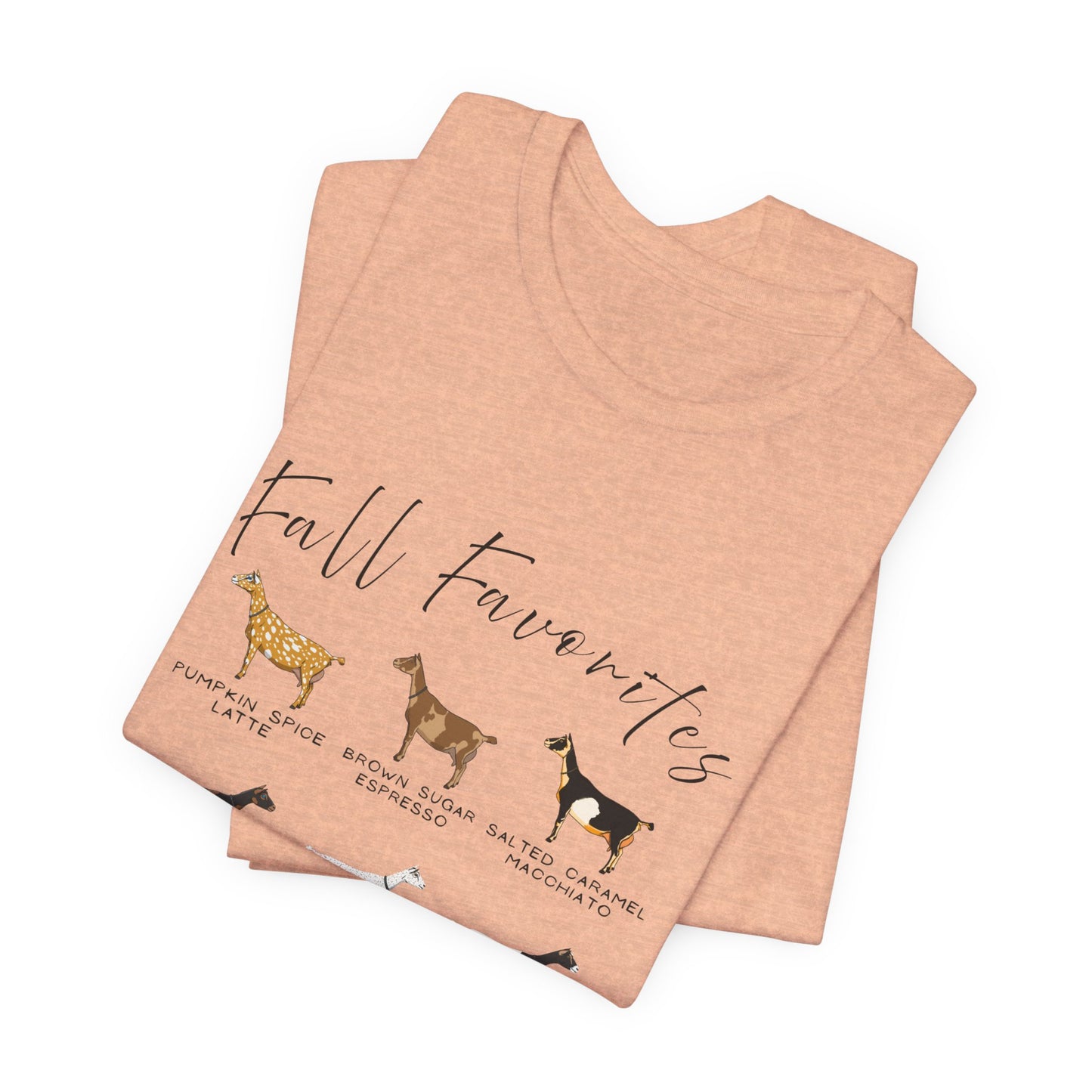 Unisex Jersey Tee - "Fall Favorites"