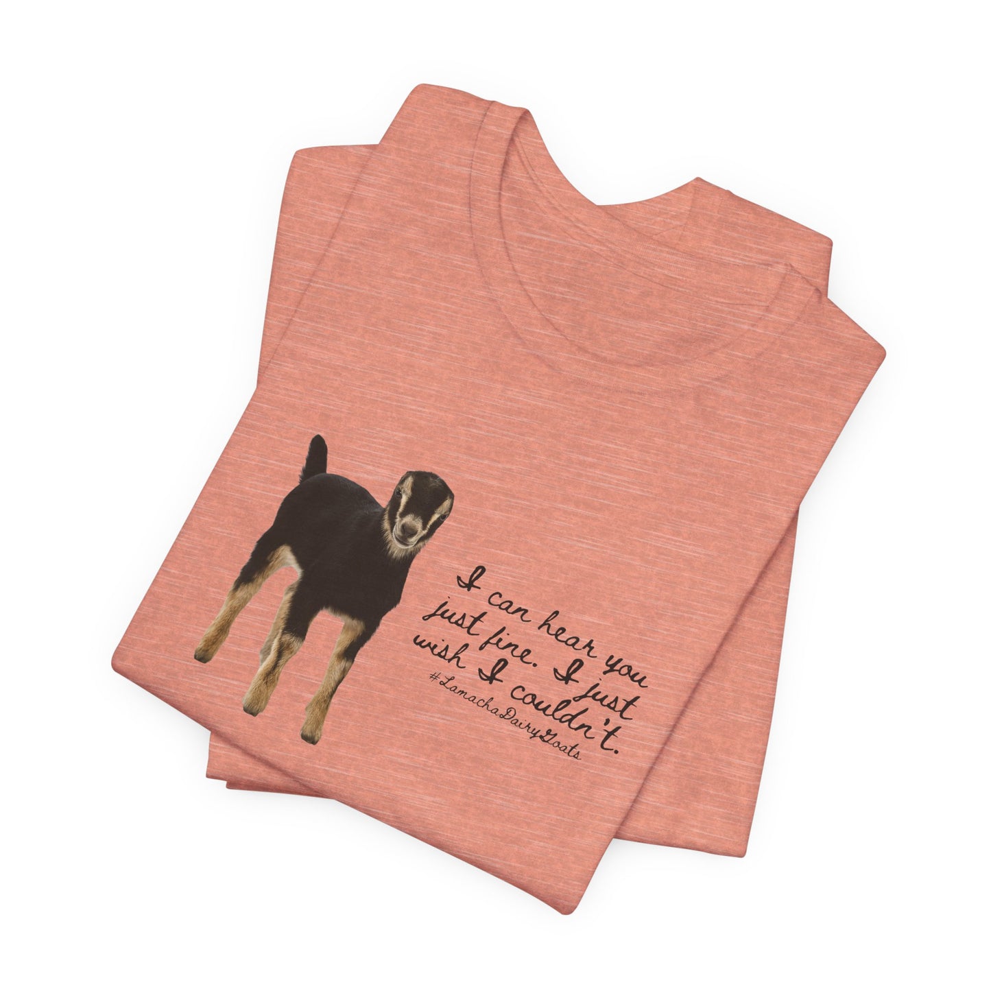 Unisex Jersey Tee - "Lamancha"
